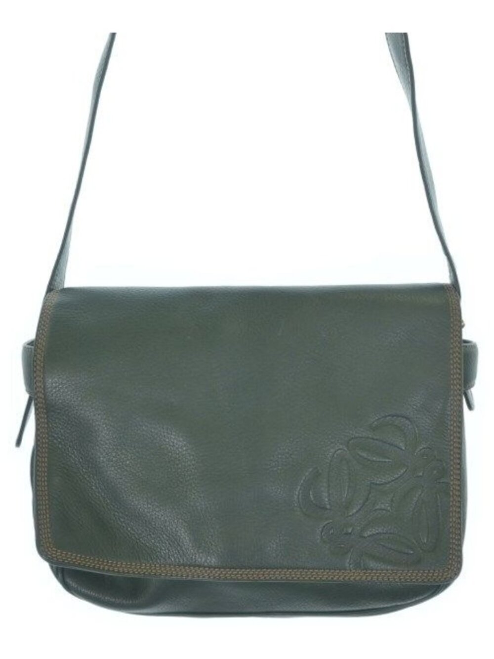 Loewe Anagram Leather Shoulder Bag